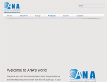Tablet Screenshot of ana.com.sa